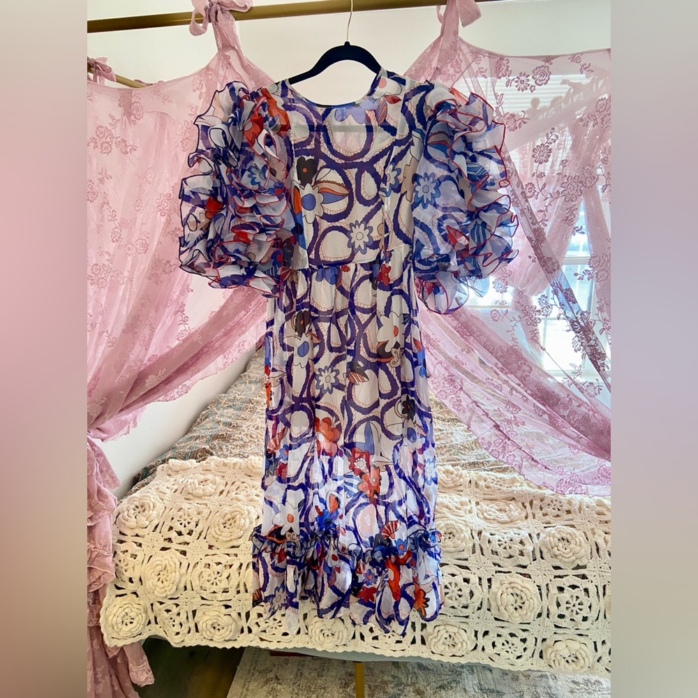 NWT Celia B Zale Dress Multi